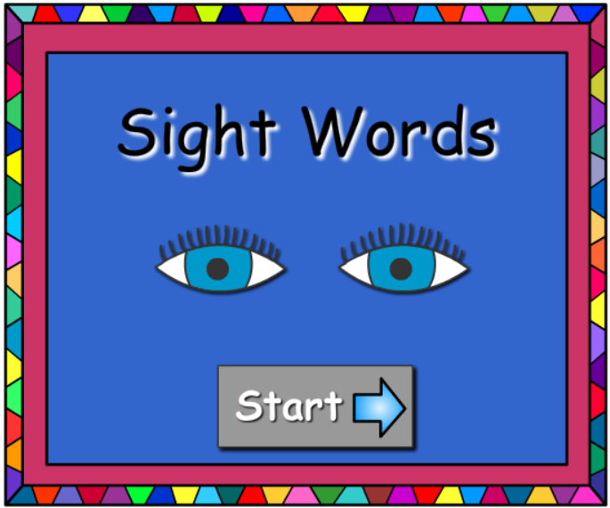 Sight Word Game