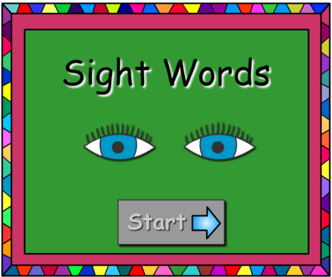 Sight Word Game