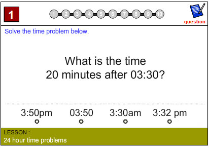 24 Hour Time Problems