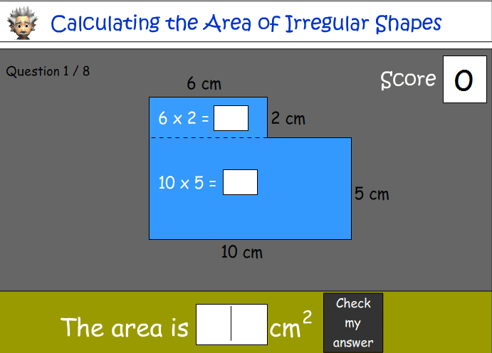 Calculating the Area of Irregular Shapes
