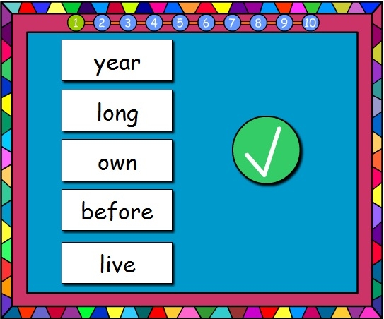 Sight Words Game
