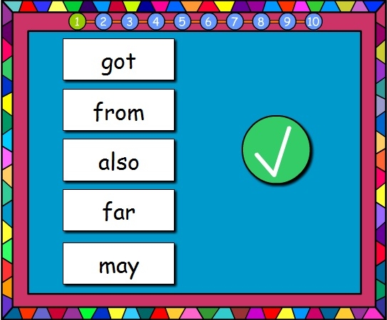 Sight Words Game