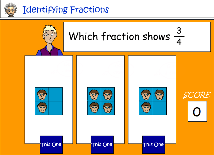 Identifying fractions