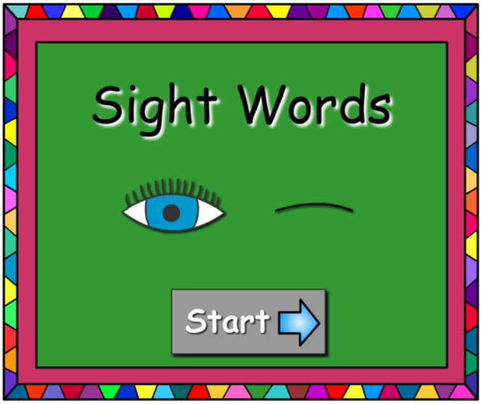 Sight Word Game