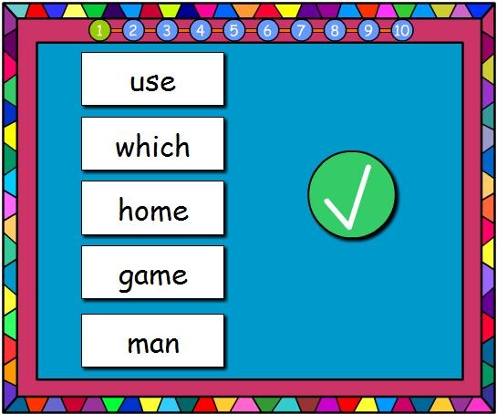 Sight Words Game