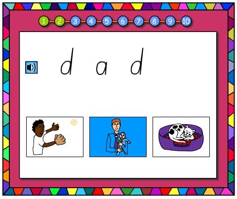Word Family -ad