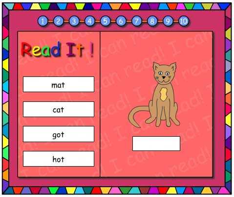 Word Family -at and -ot
