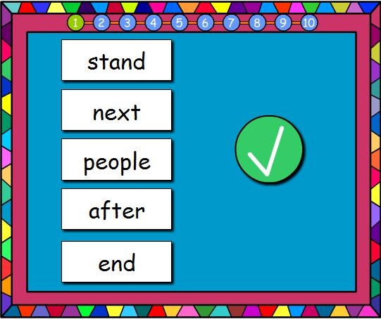 Sight Words Game