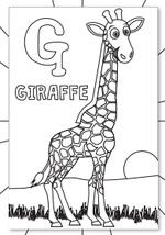 Giraffe Colour