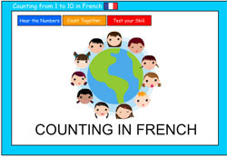 Lets count in french