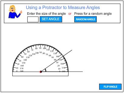 Using a Protractor to Measure Angles
