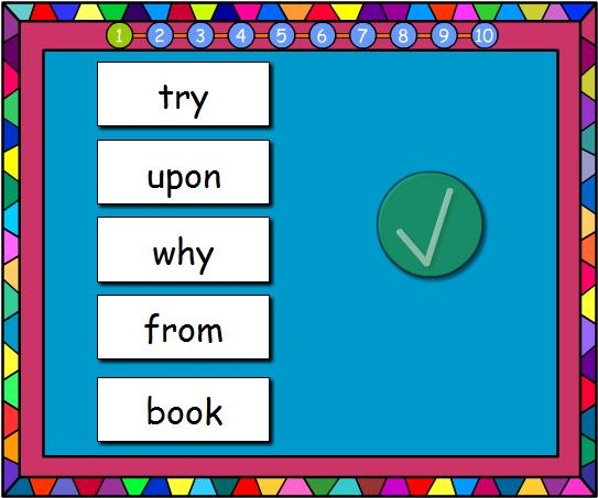 Sight Words Game