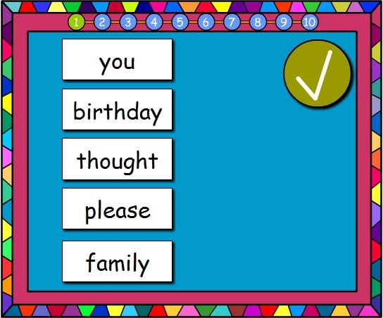 Sight Word Game