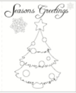 Christmas Tree Card 2 (1 page)