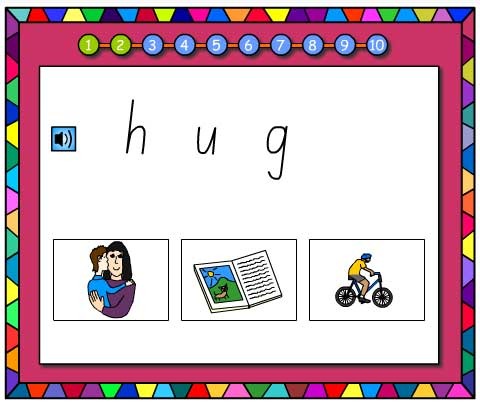 Word Family -ug