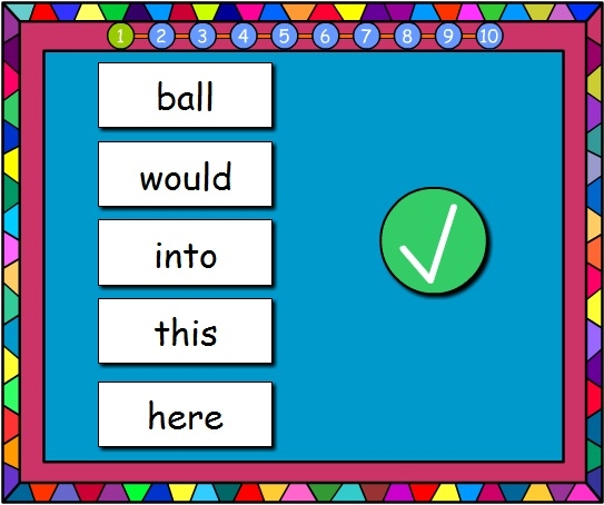 Sight Words Game