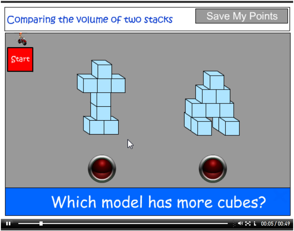 Comparing the volume of two stacks tutorial