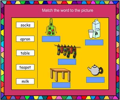 Matching Words to Pictures 2