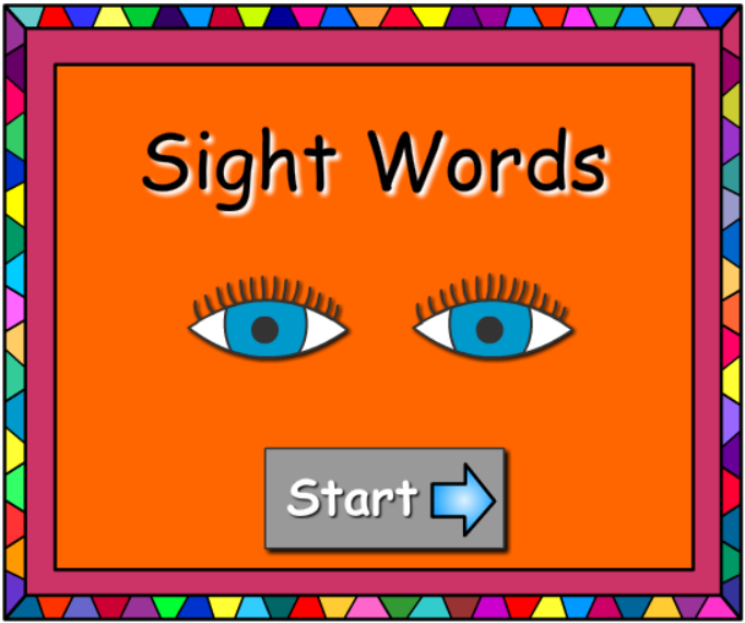 Sight Word Game