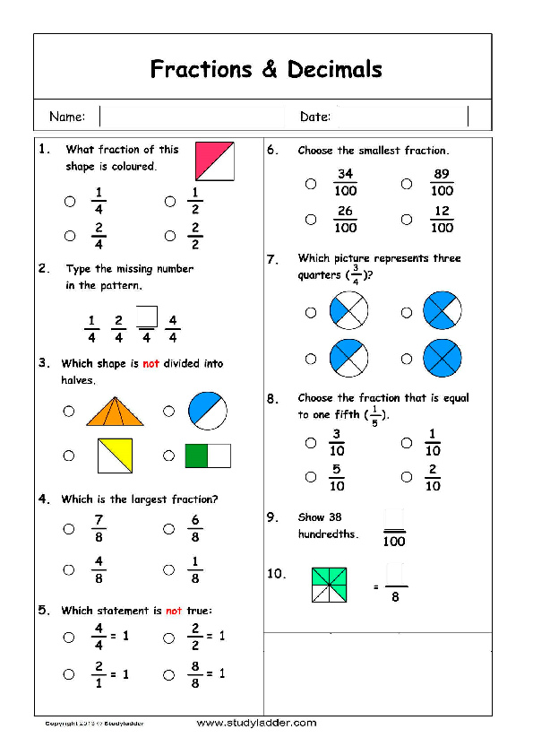 problem solving with fractions tes