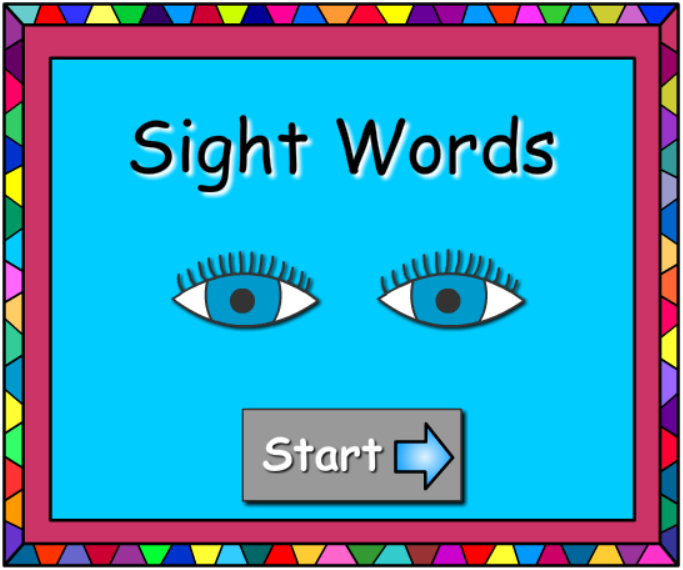 Sight Words Game