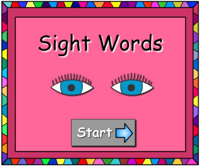 Sight Word Game