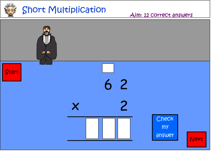 Short multiplication