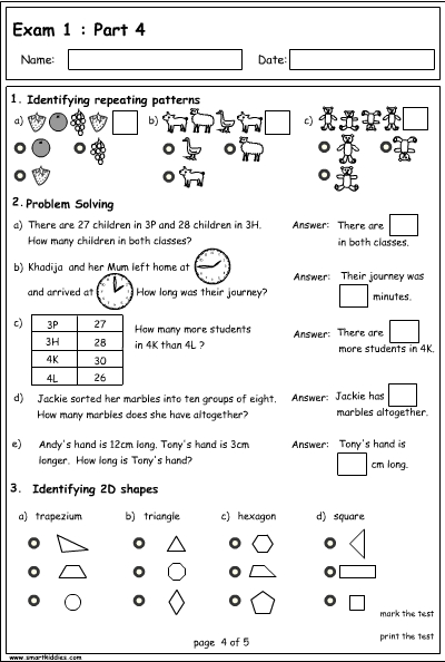 Exam 1 : part 4