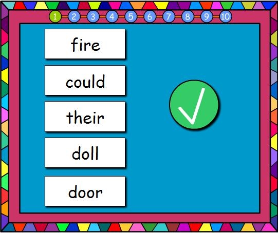 Sight Words Game