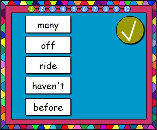 Sight Word Game