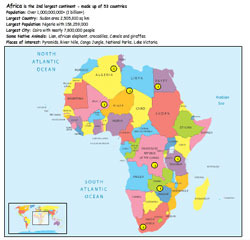 Continent of Africa