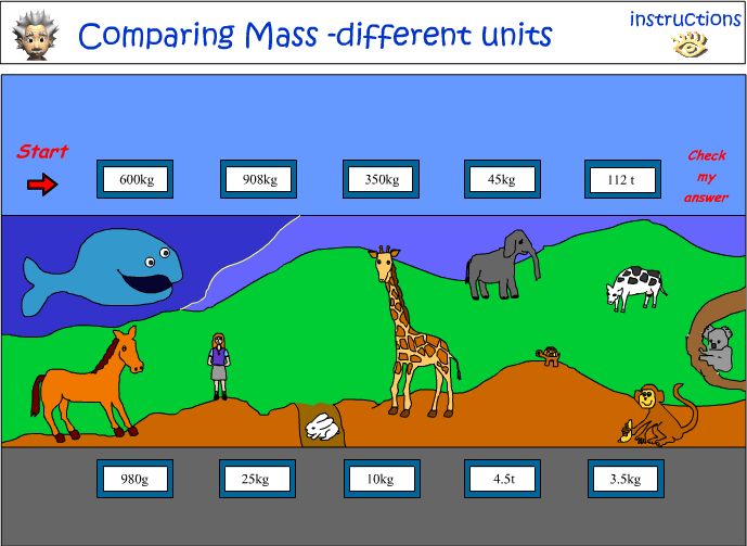 Comparing Mass