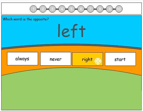 Antonyms Vocabulary Builder