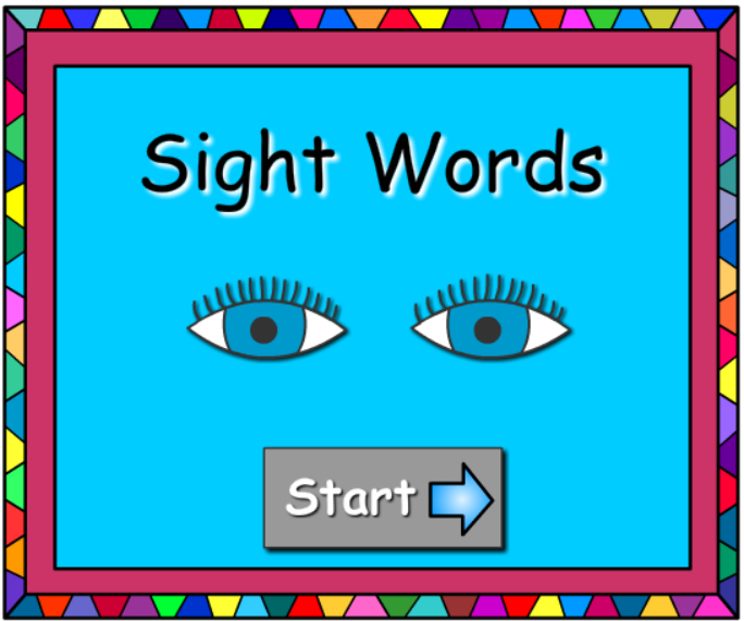 Sight Word Game
