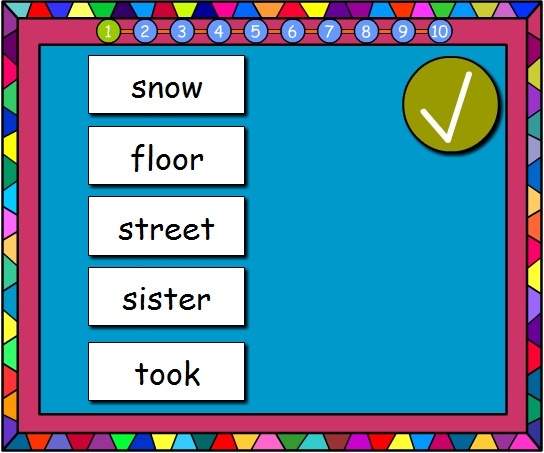 Sight Words Game