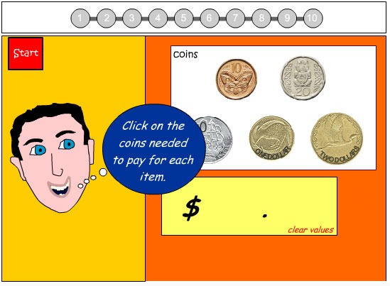 Using Coins to Make Purchases