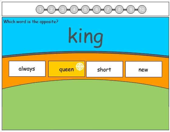 Antonyms Vocabulary Builder