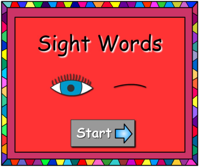 Sight Words Game