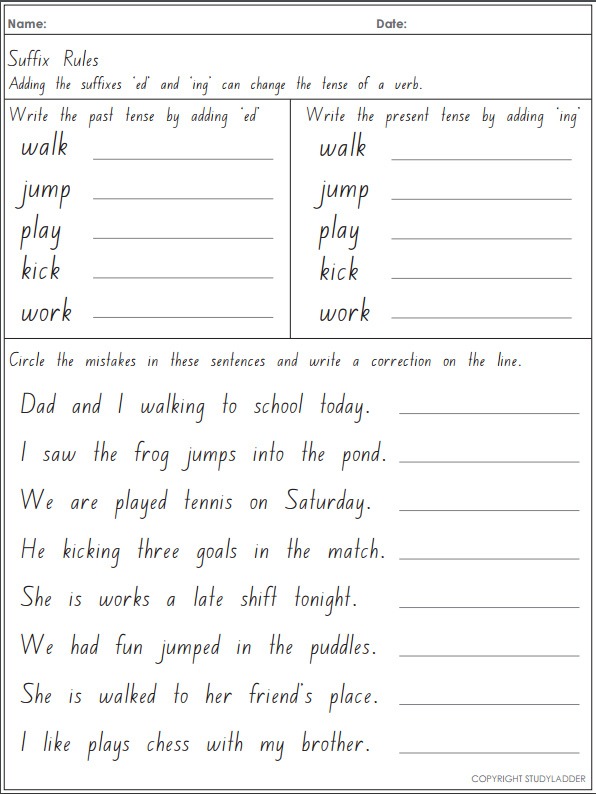 rule-adding-suffixes-ed-and-ing-changes-the-tense-of-a-verb-studyladder-interactive