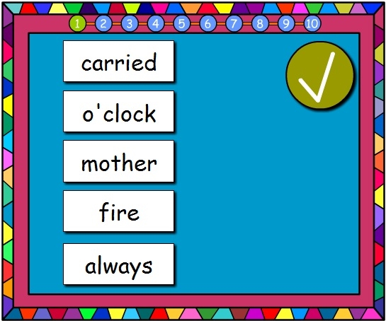Sight Words Game