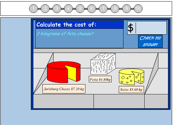 Calculating Cost According to Weight