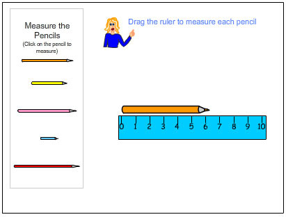 Measure Length in Centimetres