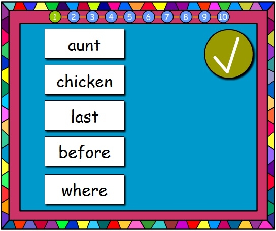 Sight Words Game