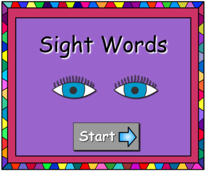 Sight Word Game