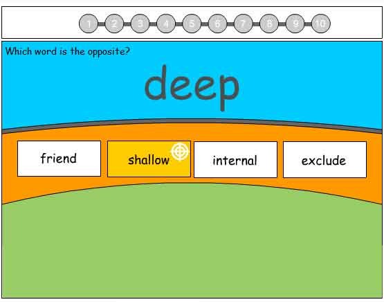 Antonyms Vocabulary Builder