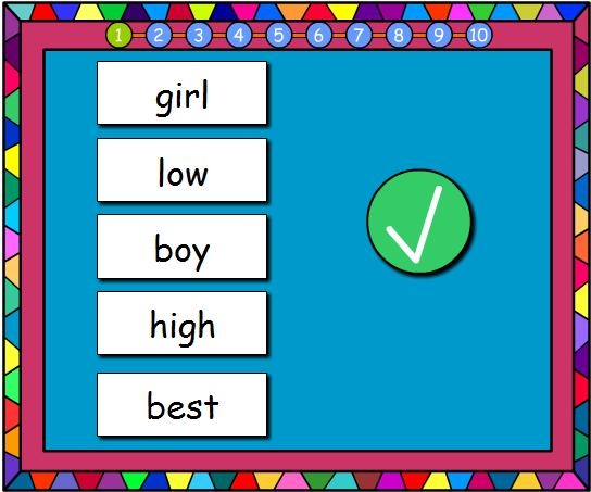 Sight Words Game
