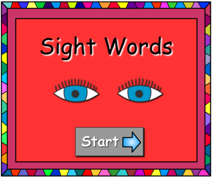 Sight Words Game