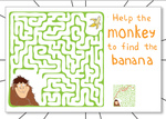 Help the Monkey Maze