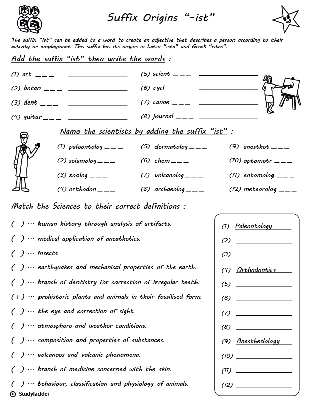 suffix-ist-for-names-of-occupations-studyladder-interactive