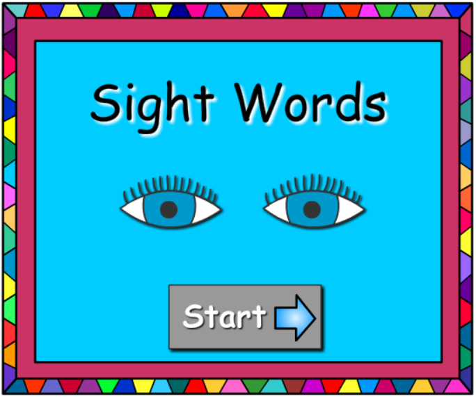 Sight Word Game
